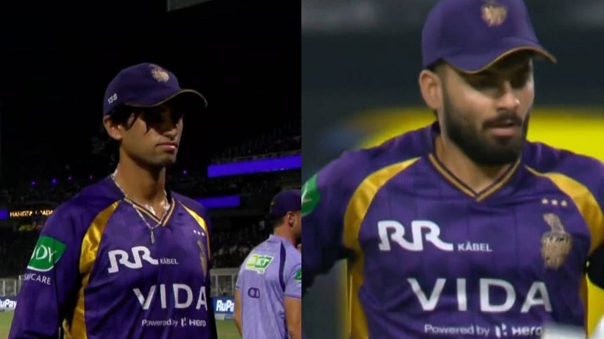Angkrish Raghuvanshi Ruled Out After Injury, KKR Bring In Tejasvi Dahiya Makes Debut As Concussion Sub 