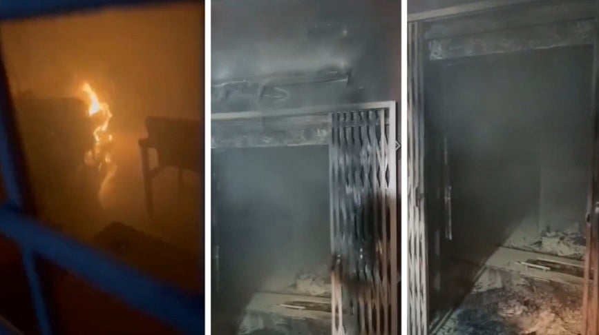 Massive Fire Breaks Out Inside Gwalior Collectorate After Transformer Blast; Important Documents & Office Property  Turn To Ashes-- VIDEO