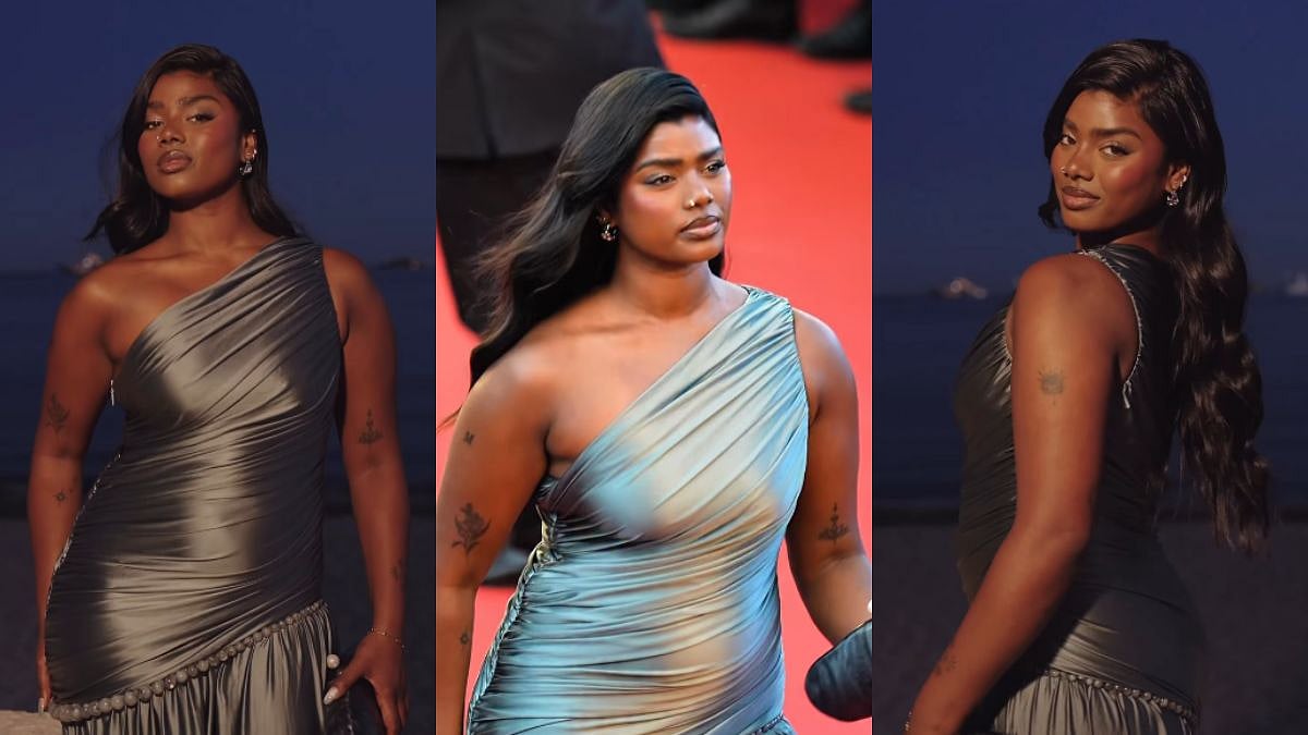 'Are You Even Real?': Tamil-Origin Model Mesmerises Everyone With Her Viral Cannes Film Festival 2026 Red-Carpet Debut