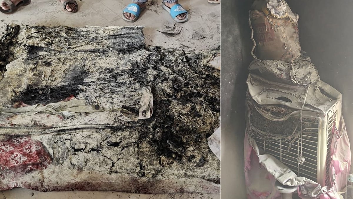 Chhatrapati Sambhajinagar: Short Circuit Triggers Fire In Bajajnagar Flat; Appliances In Neighbouring Homes Damaged, Residents Blame MSEDCL - VIDEO 