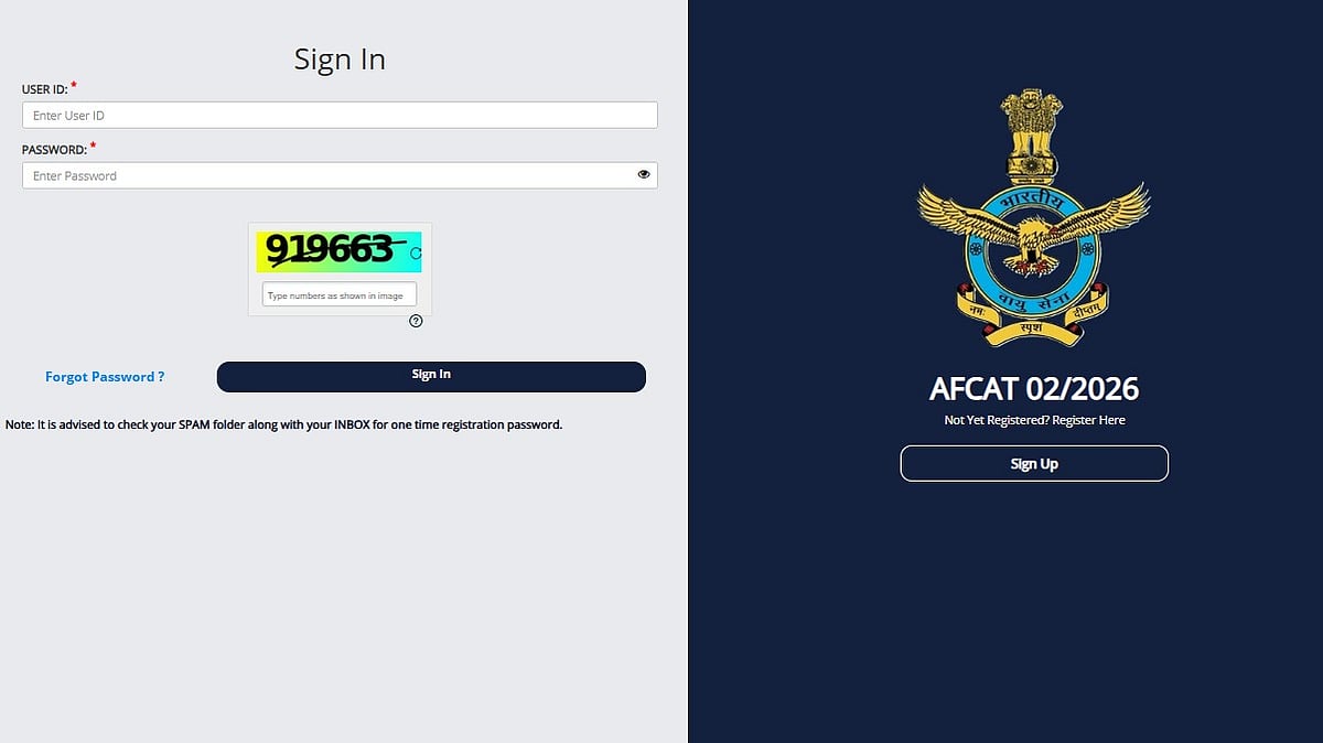 AFCAT 2026 Registration Begins At afcat.edcil.co.in; Check Direct Link Here