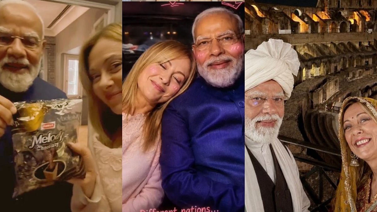 'Ye Ishq Haye!': PM Modi & Giorgia Meloni's Pictures From Rome Break The Internet; Spark Hilarious Memefest - Check It Out