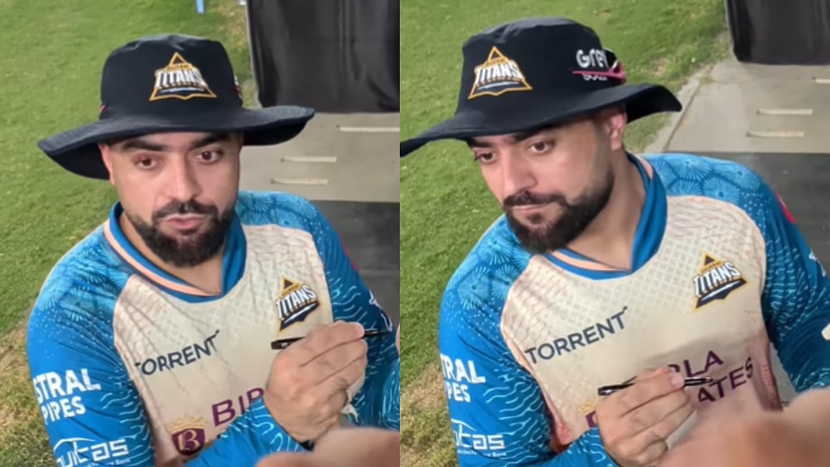 'Mujhe Laga Pipe Kharab Hai': Rashid Khan Leaves Fans In Splits With Hilarious Mix-Up Ahead Of GT vs CSK IPL 2026 Match | Video