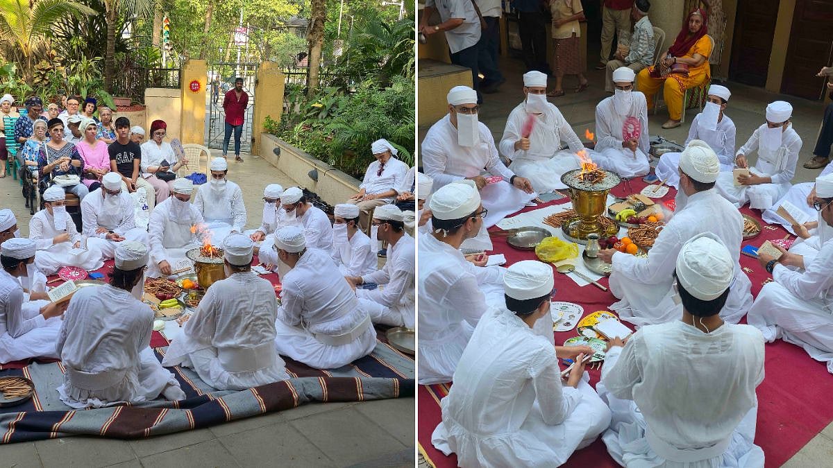 Mumbai: Parsi-Zoroastrian Community Marks 200th Humbandagi At Historic Bhikha Behram Well In...