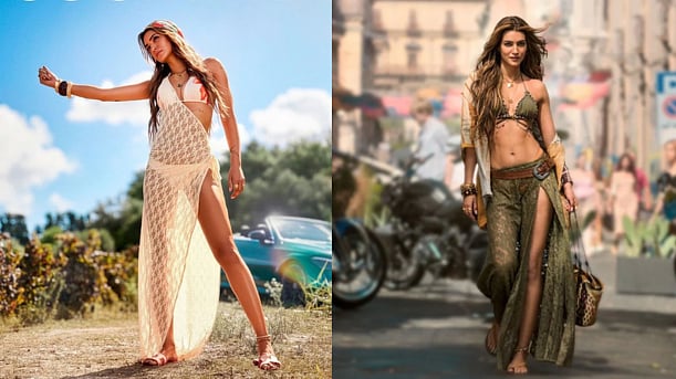 Ultimate Beach Goddess Energy! Inside Kriti Sanon's Sicily-Inspired Vacation Wardrobe for Cocktail 2 