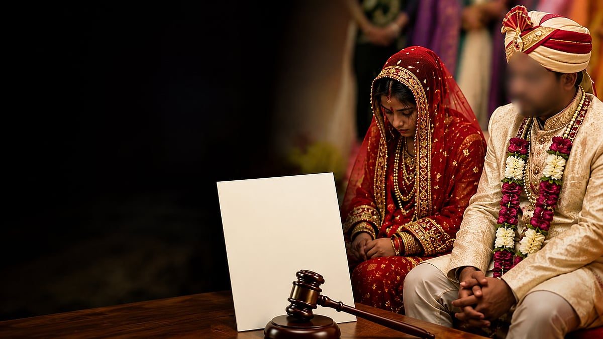 13-Year-Old Girl Forced To Marry 42-Year-Old Man After Dad's Demise In Indore's Rau; 13 Booked