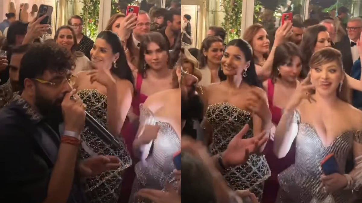 Urvashi Rautela Grooves To Rapper Badshah's Performance At French Riviera For Cannes 2026; WATCH
