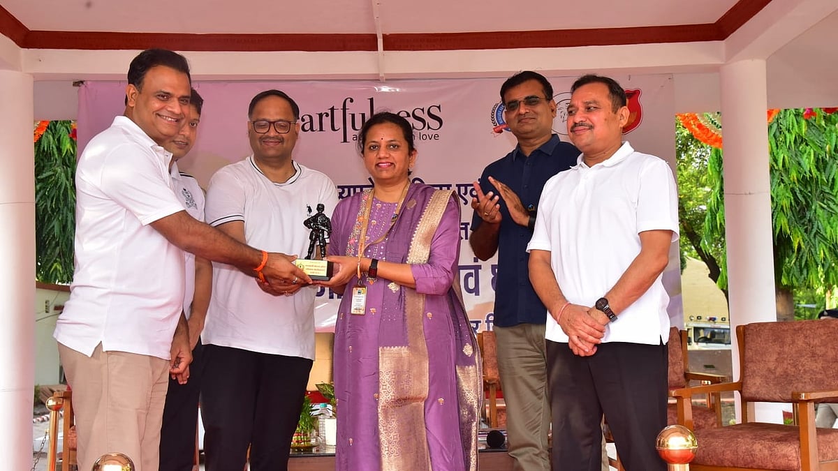 Indore's Rustomji Armed Police Training College Hosts Stress Management Session For Police Staff