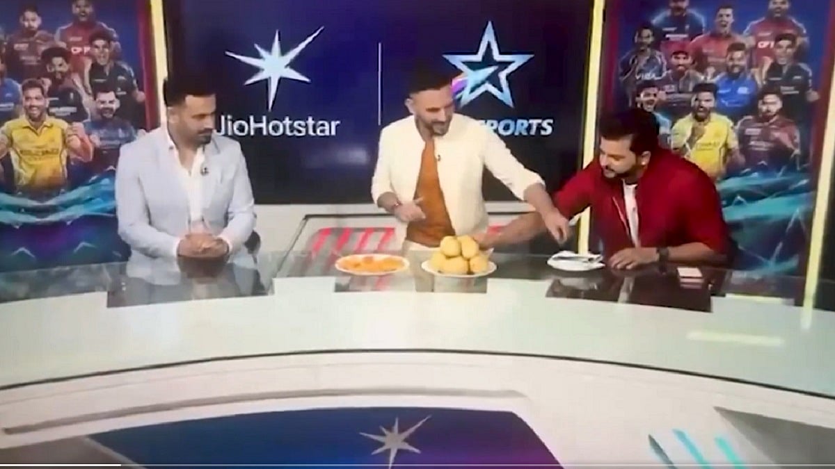 Irfan Pathan, Suresh Raina Enjoy Gir Kesar Mangoes During IPL 2026 Broadcast; Piyush Goyal Shares VIDEO