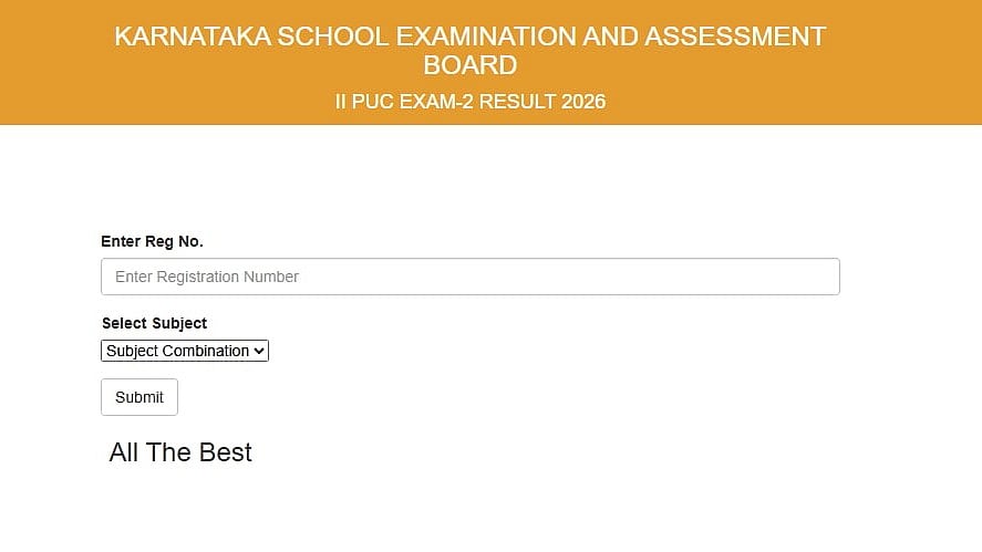 Karnataka 2nd PUC Exam 2 Result 2026 Declared At karresults.nic.in; Direct Link Here