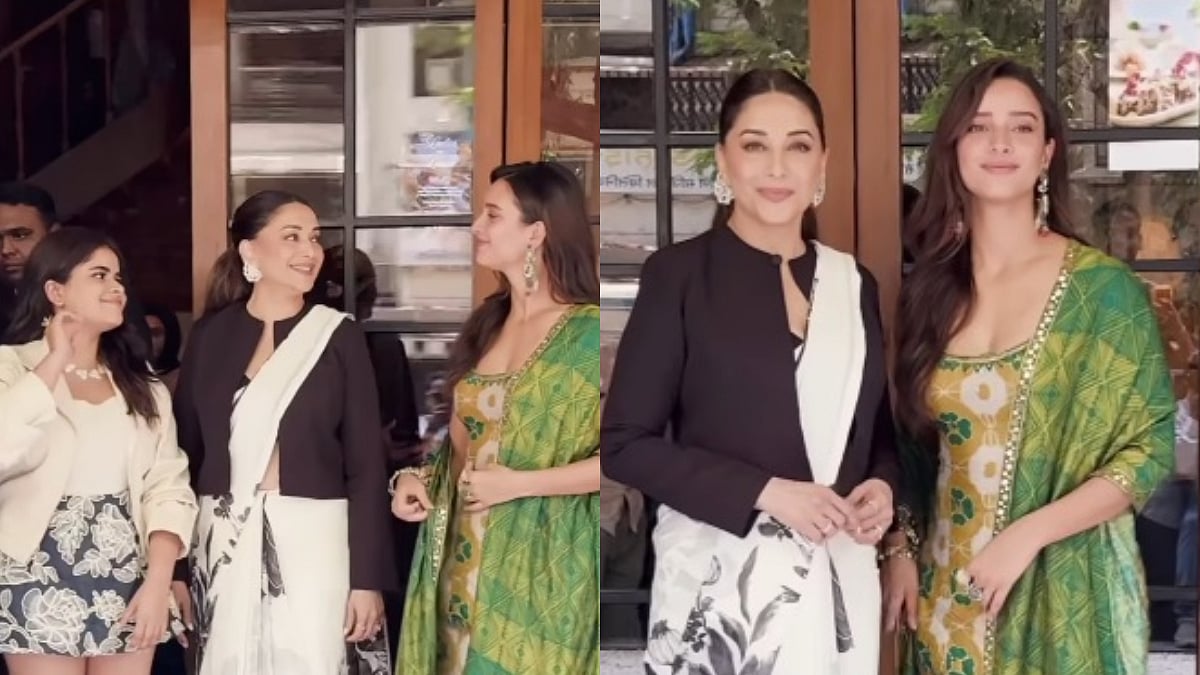 Did Madhuri Dixit & Triptii Dimri Ignore Content Creator Dharna Durga During Maa Behen Promotion? Here's The Truth Behind The Viral Video - Watch 