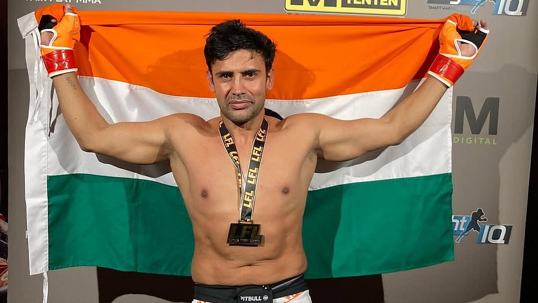 Wrestler Sangram Singh Reflects On Historic MMA Hat-Trick & His Journey From Kushti To Cage