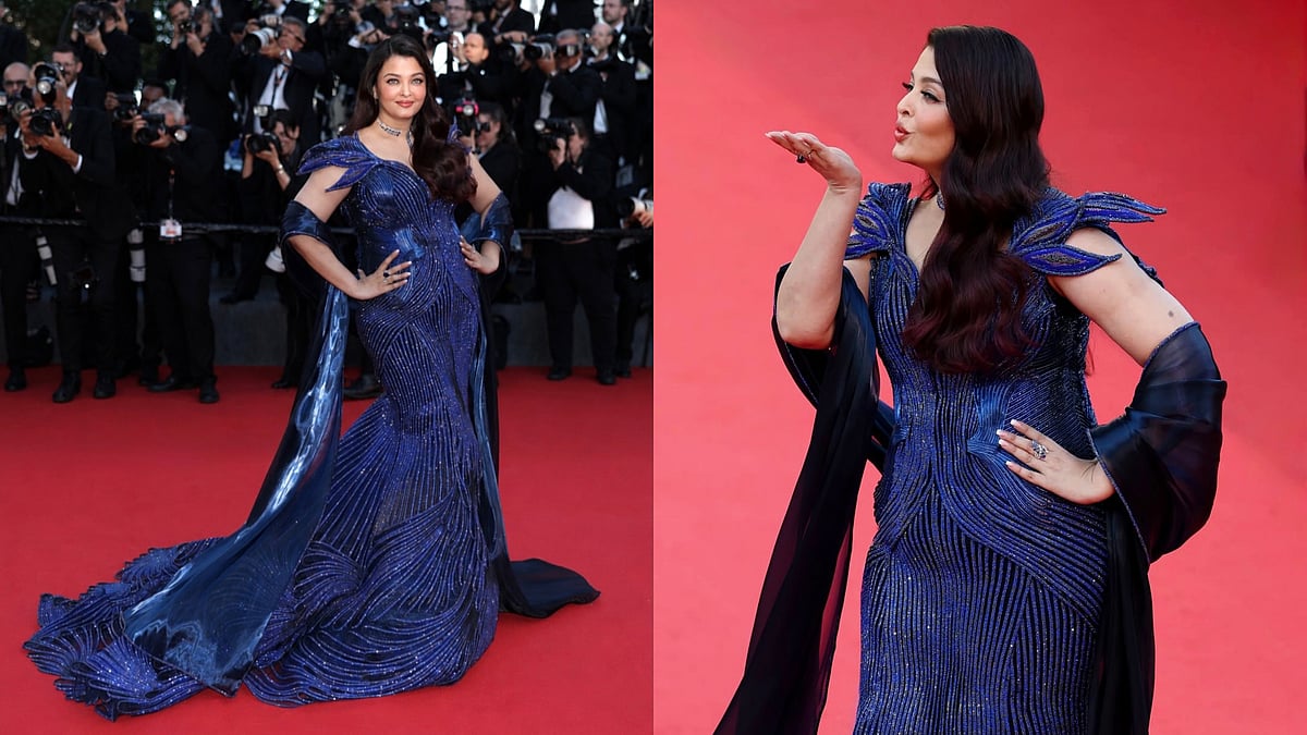 Aishwarya Rai Bachchan Returns To Cannes Film Festival 2026 Red Carpet In Dupatta-Style Gown Which Took '1500 Hours' To Create