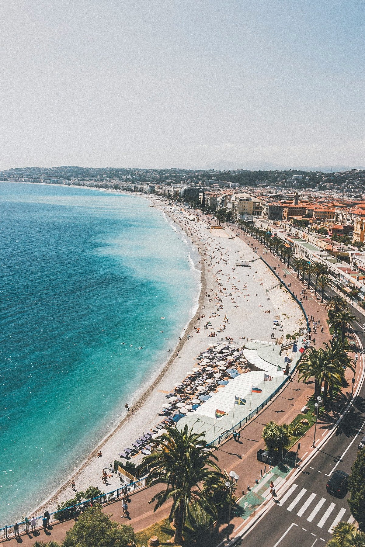 Stroll along the Promenade des Anglais in Nice