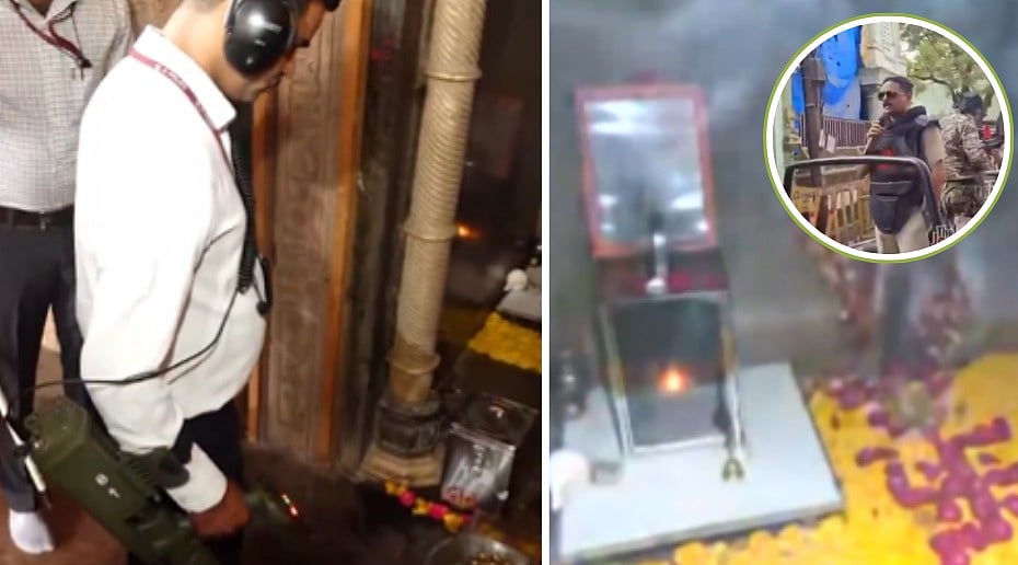 Devotees Perform Aarti At Dhar's Bhojshala Amid Tight Security On First Friday After MP High Court Verdict; Dhar SP Warns Troublemakers In VIDEO