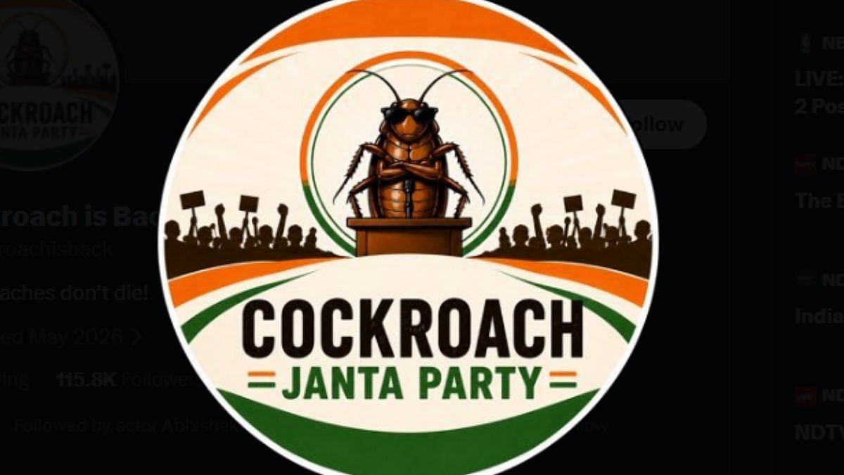 Cockroach Janata Party Launches New X Handle 'Cockroach Is Back' After Original Account Withheld In India