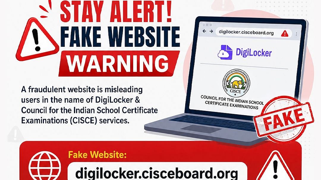 Fake DigiLocker Website Using CISCE Name Detected Online; MeitY Issues Fake Website Alert