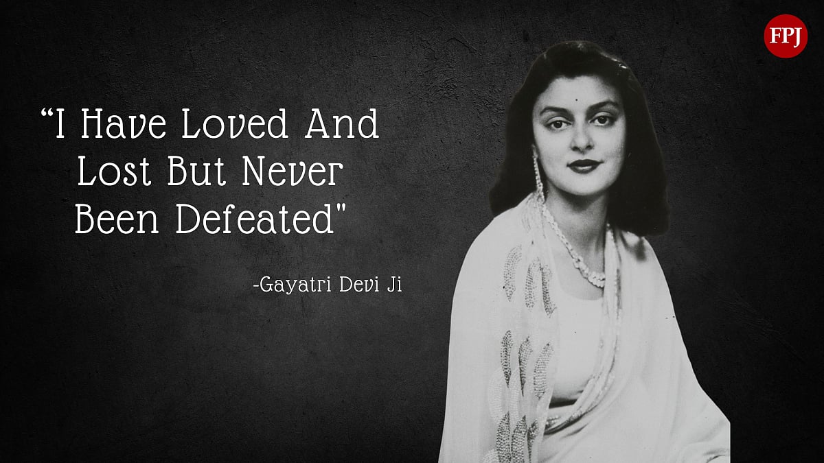 'I Have Loved And Lost But Never Been Defeated': Amazing Quotes By Gayatri Devi Ji On Her Birthday Anniversary