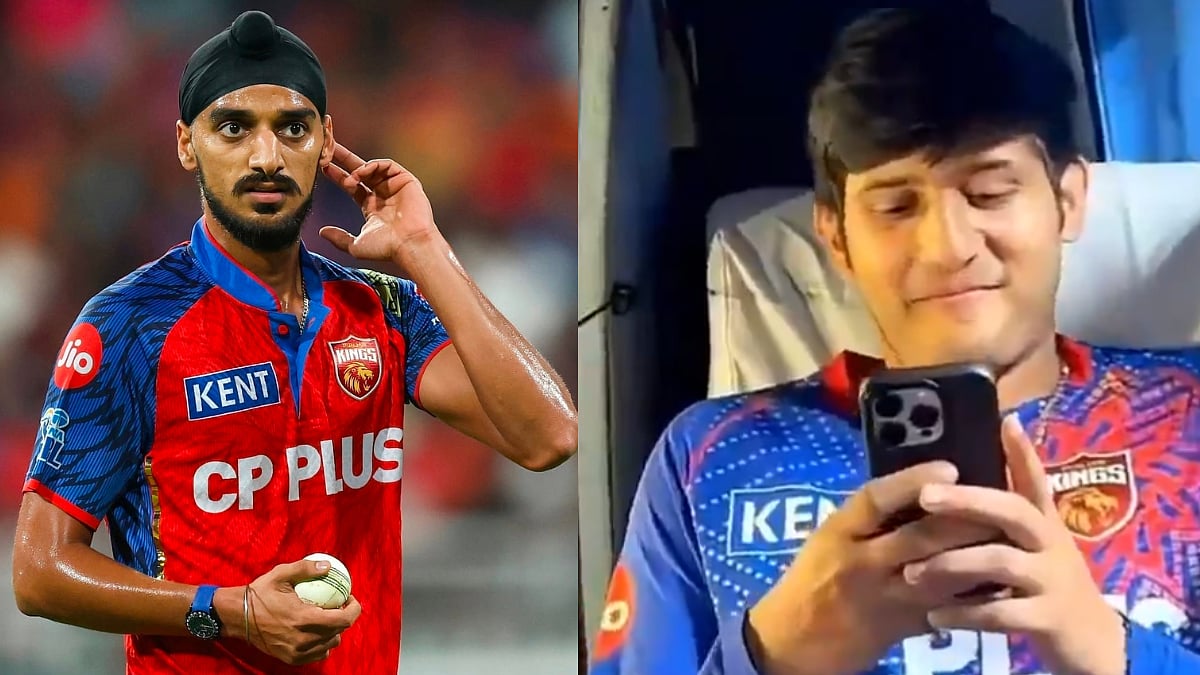 'This Has Gone Too Far Now': Arshdeep Singh Faces Online Backlash From Netizens After Viral Bus Video Featuring Priyansh Arya Sparks Debate | Video