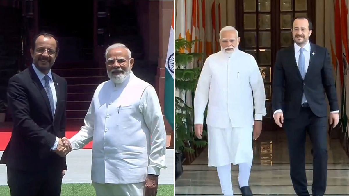 PM Modi & Cyprus President Christodoulides Hold Bilateral Talks At Hyderabad House Amid Strengthening India–Cyprus Ties | Video