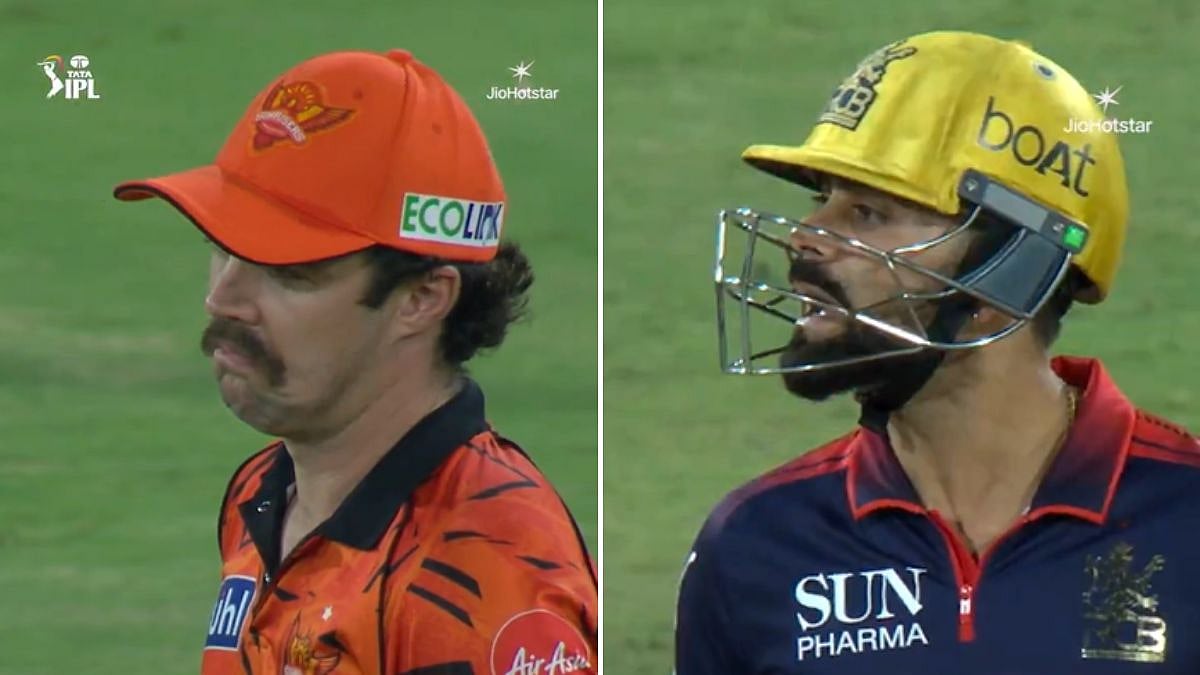 VIDEO: Virat Kohli, Travis Head Exchange Heated Words During Fiery SRH Vs RCB Clash In Hyderabad