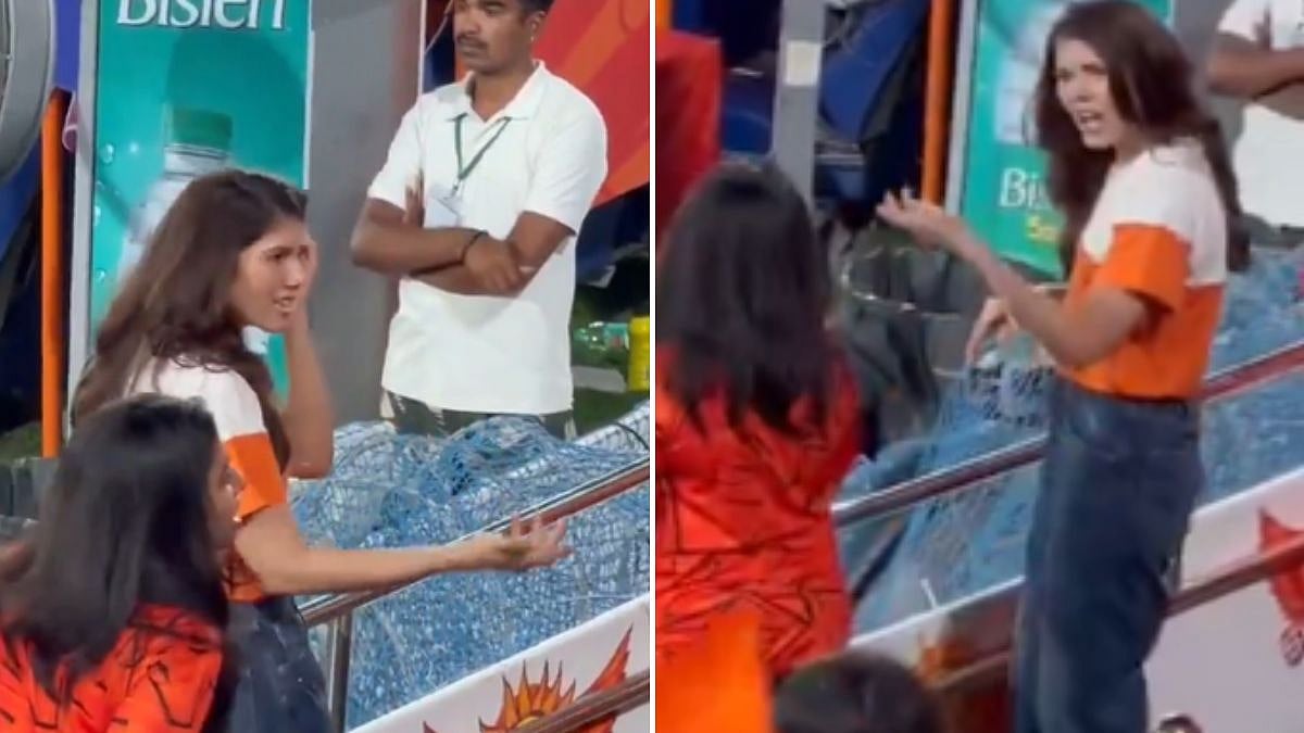 'Is He Chucking?': Kavya Maran's Reaction After Krunal Pandya Bowls Bouncer During SRH Vs RCB Clash Goes Viral | VIDEO