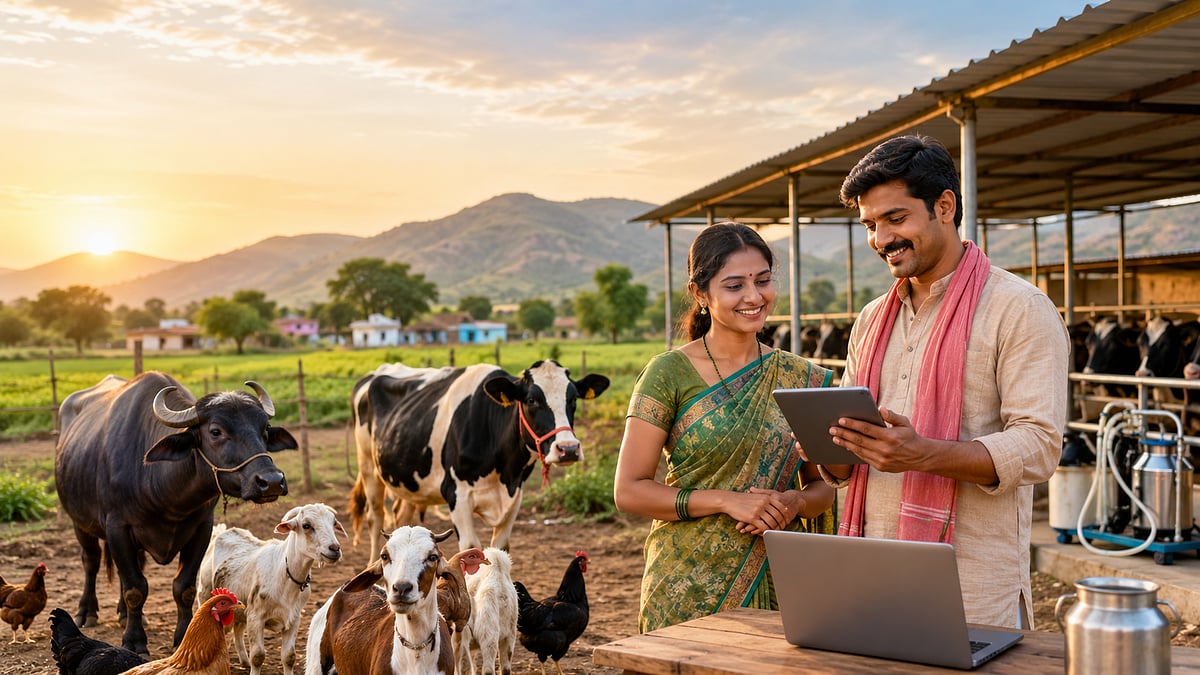Maharashtra Govt's Rural Livestock Entrepreneurship Scheme To Open Online Soon After MahaDBT Portal Work