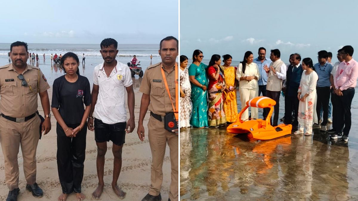 Robotic Buoy Saves Second Life At Raigad's Kashid Beach, Rescues Pune Tourist Dragged Into Deep...