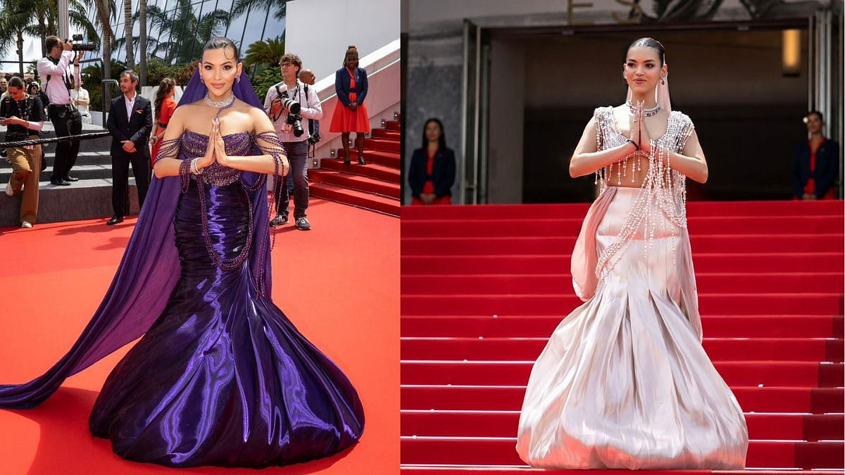 Baruah Sisters Represent Assam At Cannes In Manish Malhotra Looks; Northeast Identity Takes Centre Globally 