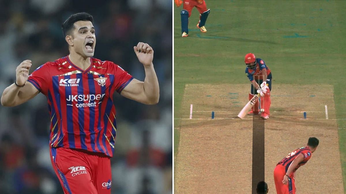 Arjun Tendulkar Nails Perfect Yorker To Claim First Wicket For LSG In IPL 2026 Debut Match | VIDEO
