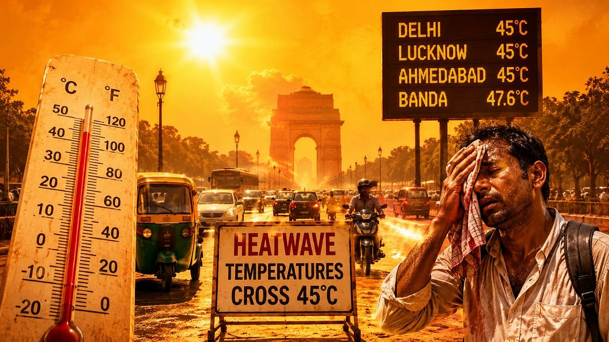 India’s 2026 Heatwave Intensified By Human-Driven Climate Change, Says ClimaMeter Study
