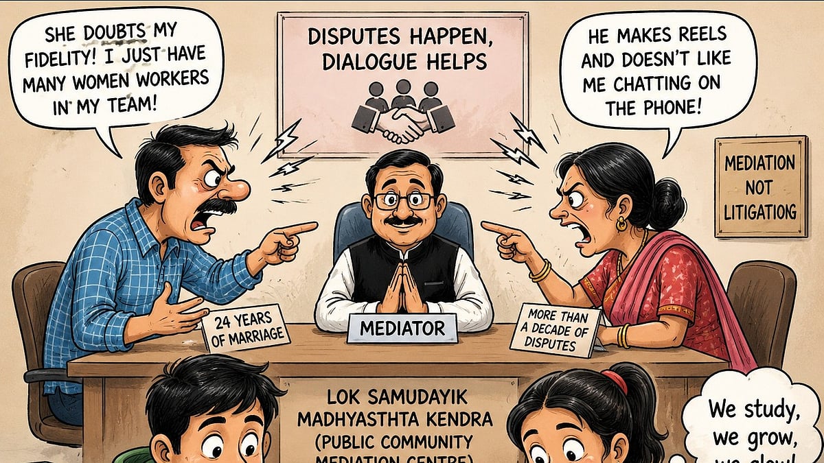 Wife Doubts Husband, Husband Hates Reels; Mediation Centre Sees Unusual Cases In Bhopal