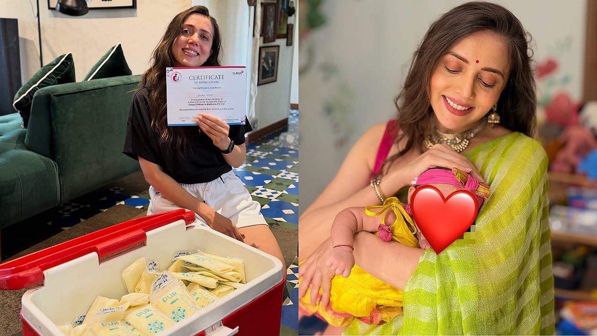Nakuul Mehta’s Wife Jankee Parekh's Heartwarming Gesture Wins Internet; Donates 90 Packets Of Her Stored Breast Milk