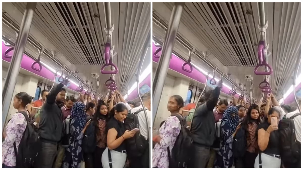 Water Leakage Inside Pune Metro During Rain Sparks Concerns Over Construction Quality | WATCH VIDEO