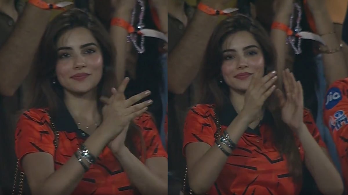 Aditi Hundia's Passionate Celebration Lights Up Stadium During SRH's 55-Run Victory Over RCB In IPL 2026 | Video