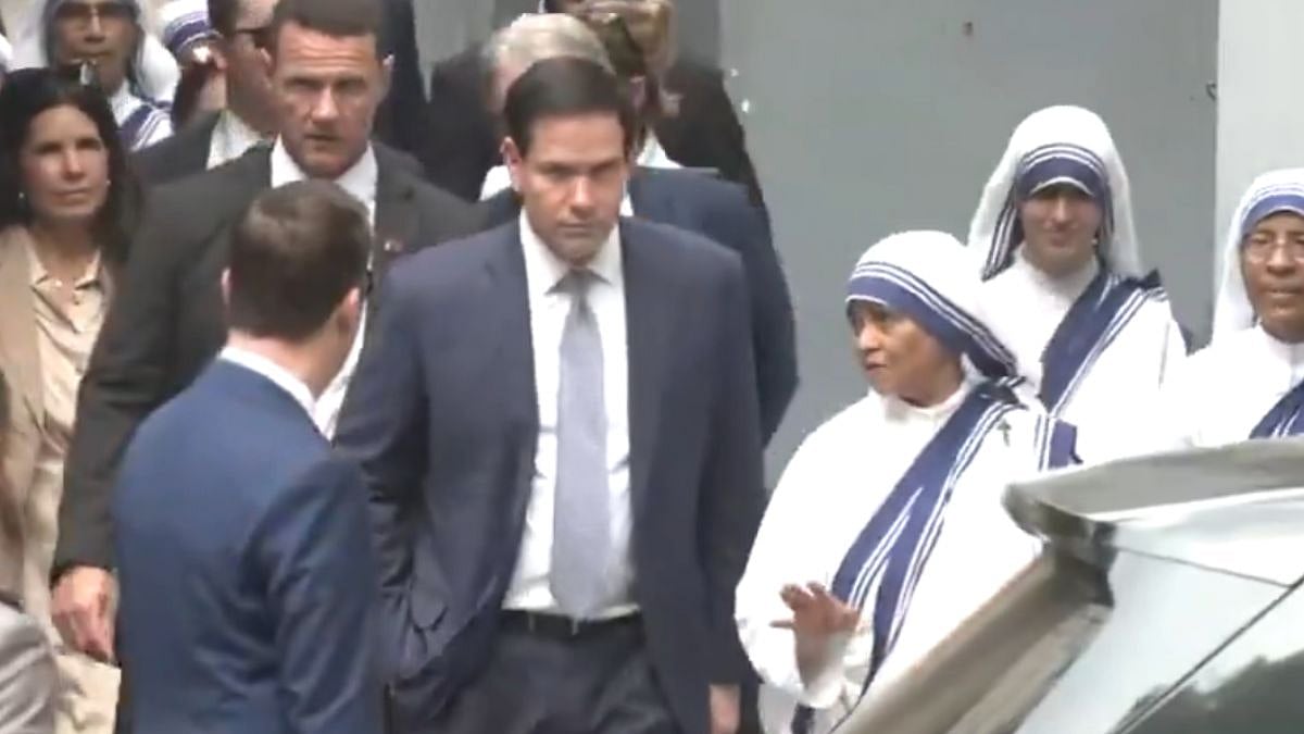 US Secretary Of State Marco Rubio Visits Mother House, Headquarters Of Saint Teresa’s Missionaries Of Charity In Kolkata