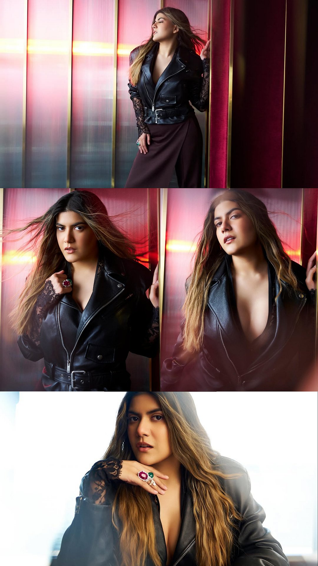 'RCB Queen' Ananya Birla's Edgy Leather Look Screams Luxury, Power & Glamour