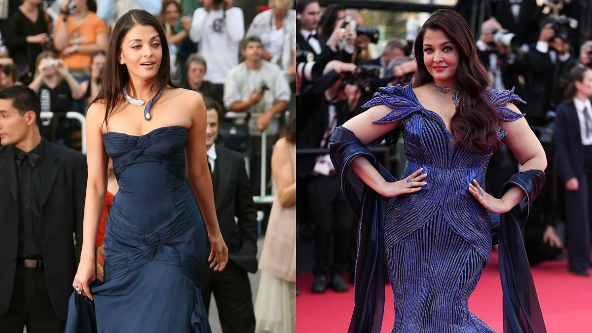 Aishwarya Rai Bachchan's Cannes 2026 Red Carpet Look Reminds Fans Of Her 20-Year-Old Blue Gown With Snake Necklace