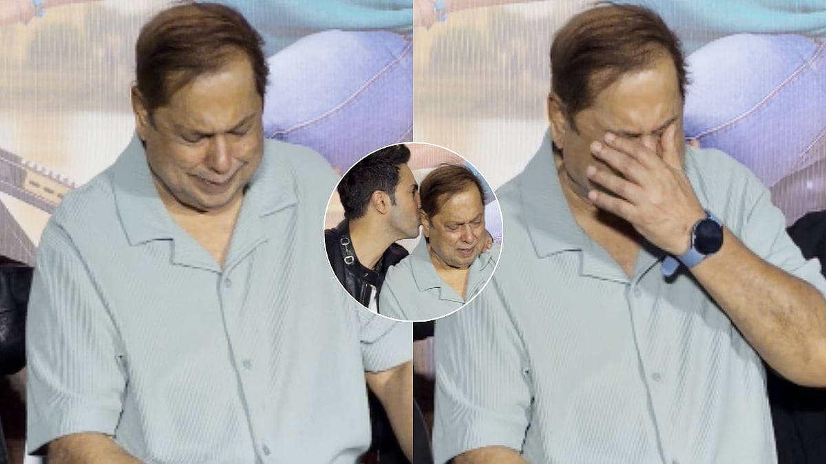 'He Has Always Looked After...': David Dhawan Breaks Down While Praising Son Varun Dhawan At Hai Jawani Toh Ishq Hona Hai Mumbai Event—VIDEO