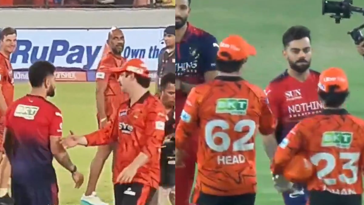 Virat Kohli Refuses To Shake Hands With Travis Head After Heated Clash During SRH vs RCB IPL 2026 Match | Video 