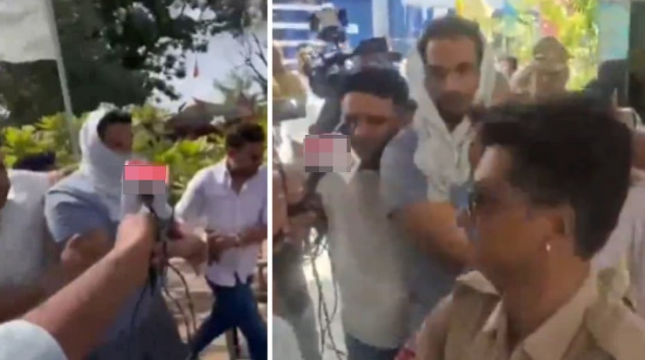Twisha Sharma Death Case: Cops Rush Husband Samarth Singh To Bhopal’s JP Hospital For Medical Examination Amid Heavy Media Movement-- VIDEO