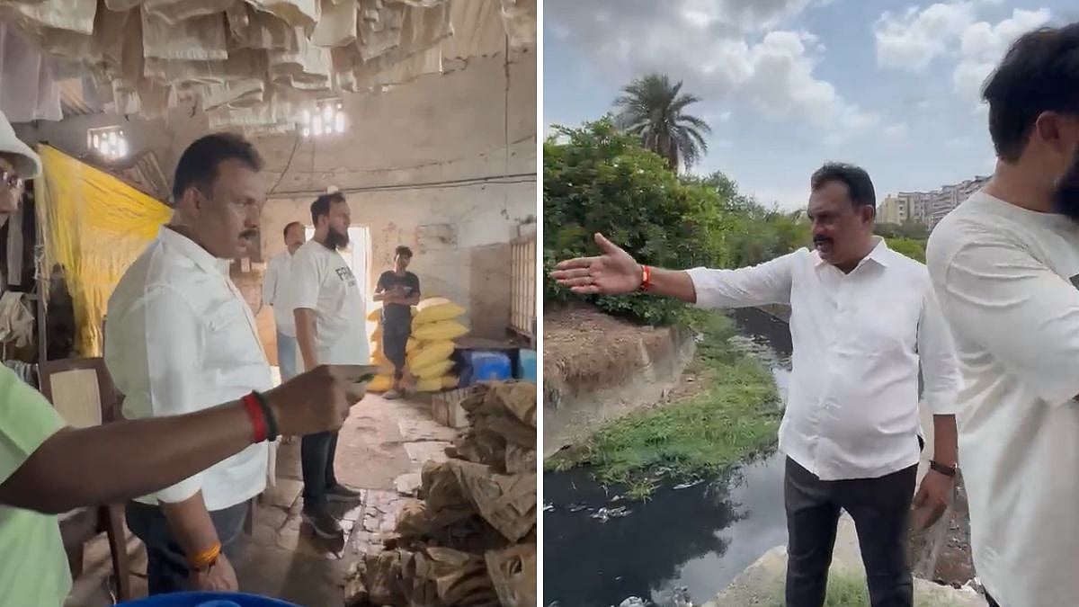 Illegal Denim Unit Sealed In Bhiwandi After Mayor Narayan Choudhary's Surprise Inspection | Videos