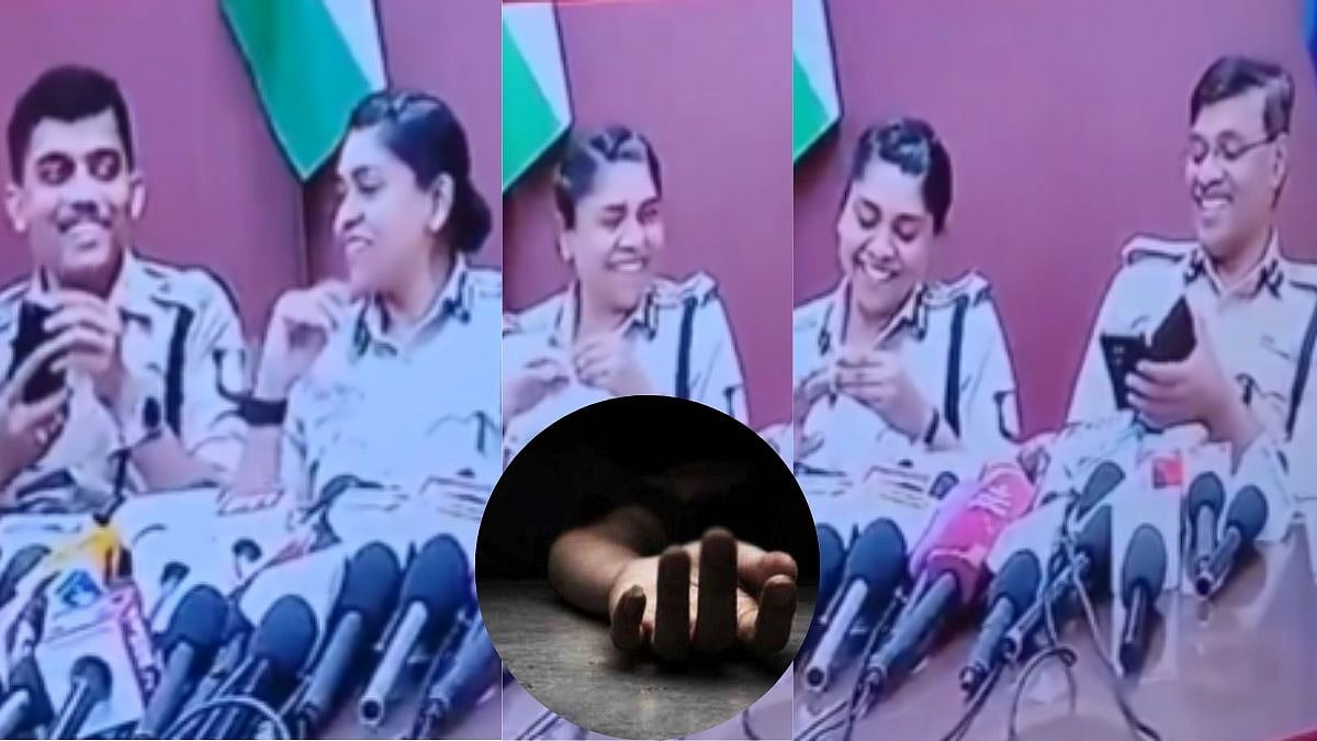 Coimbatore: Video Of Woman Police Officer & Other Cops Allegedly Laughing During Press Briefing On 10-Year-Old Girl's Murder Sparks Outrage - WATCH