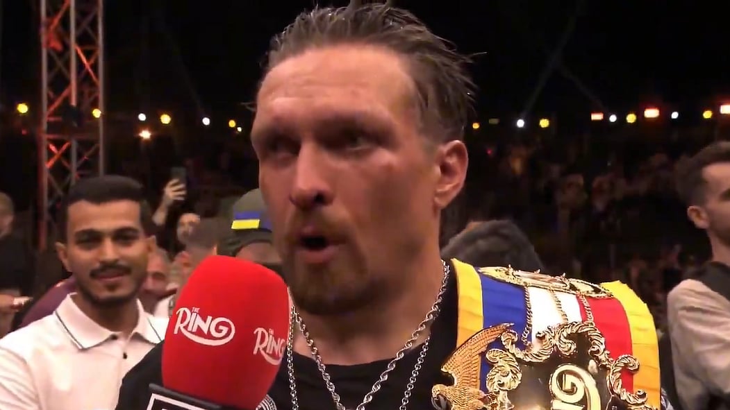 'Papa, I Love You, You Win, I'm Afraid...': Oleksandr Usyk Reveals Heartbreaking Message From Daughter Amid Bombing In Ukraine | Video