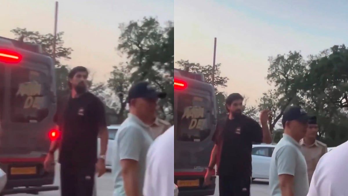 Gujarat Titans Pacer Ishant Sharma Loses Cool At Fan For Misbehaving In Dharamshala Ahead Of IPL 2026 Qualifier 1 | VIDEO