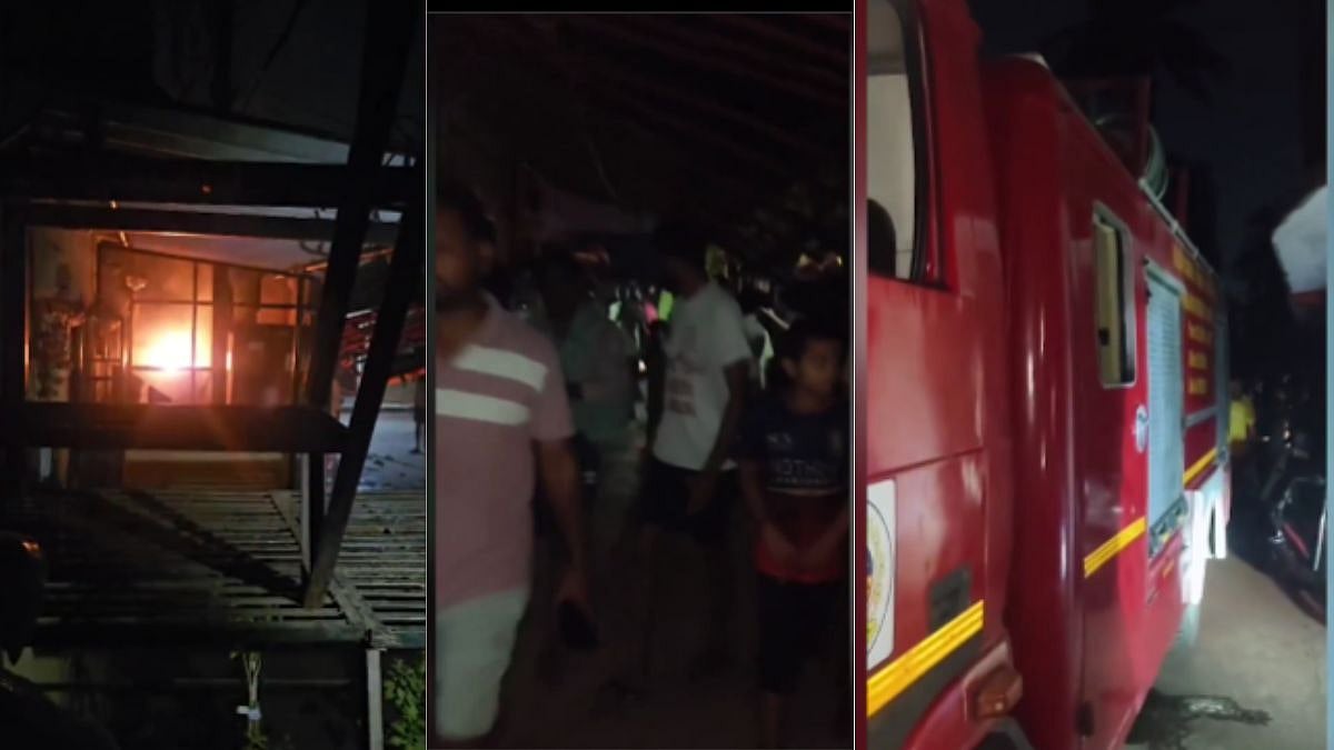 Kalyan: Fire Breaks Out In MSCB Transformer After Explosion-Like Sound, Panic Grips Area - WATCH