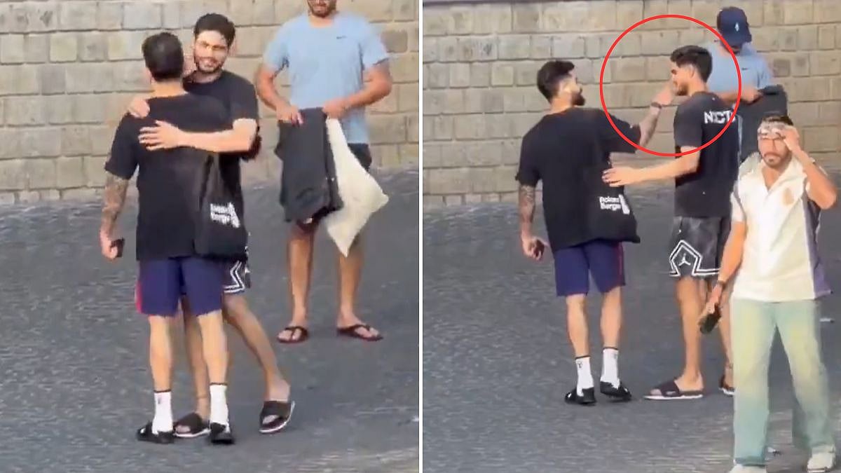 VIDEO: Virat Kohli Hilariously Teases Shubman Gill For Beard Look During Dharamshala Meetup Ahead Of RCB Vs GT Qualifier 1