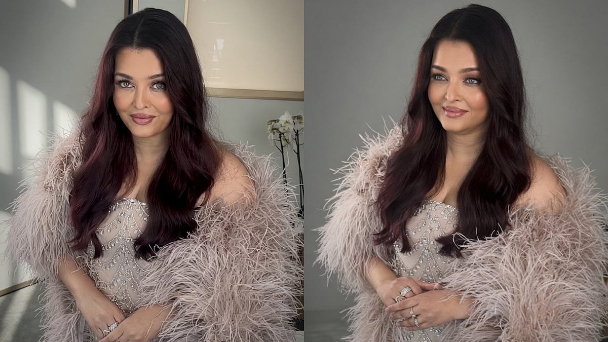 Aishwarya Rai Bachchan Continues To Rule Cannes Film Festival 2026 In Embellished Gown With Flowing Feather Cape