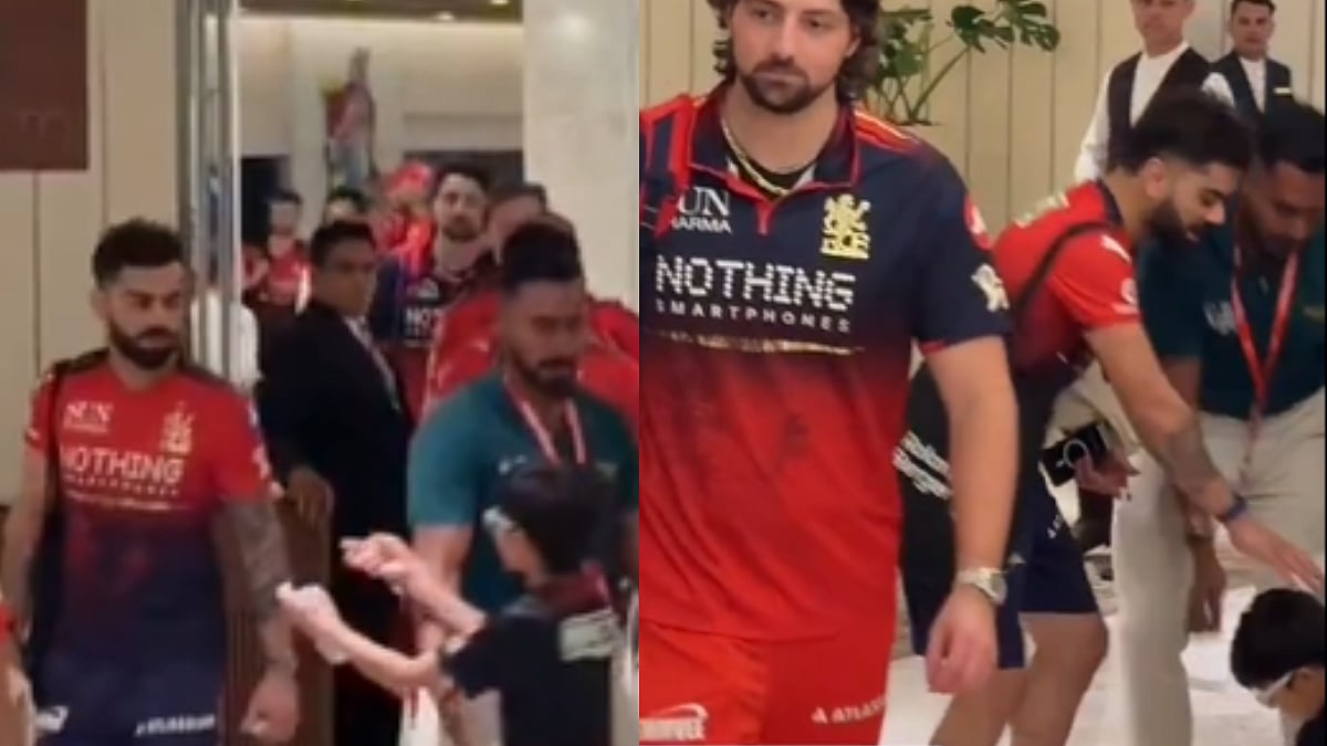 Virat Kohli's Gesture Goes Viral As Young Fan Touches His Feet After Receiving Autograph Amid IPL 2026 | Video
