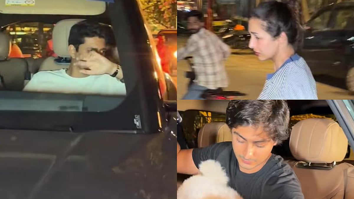 Malaika Arora's Rumoured BF Harsh Mehta, 33, Hides Face After Being Spotted With Her & Arhaan Khan In Same Car In Mumbai- VIDEO
